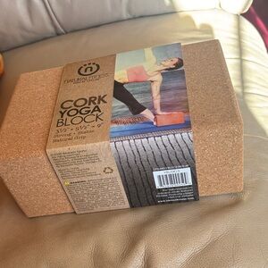 Cork Yoga Block - Tan
